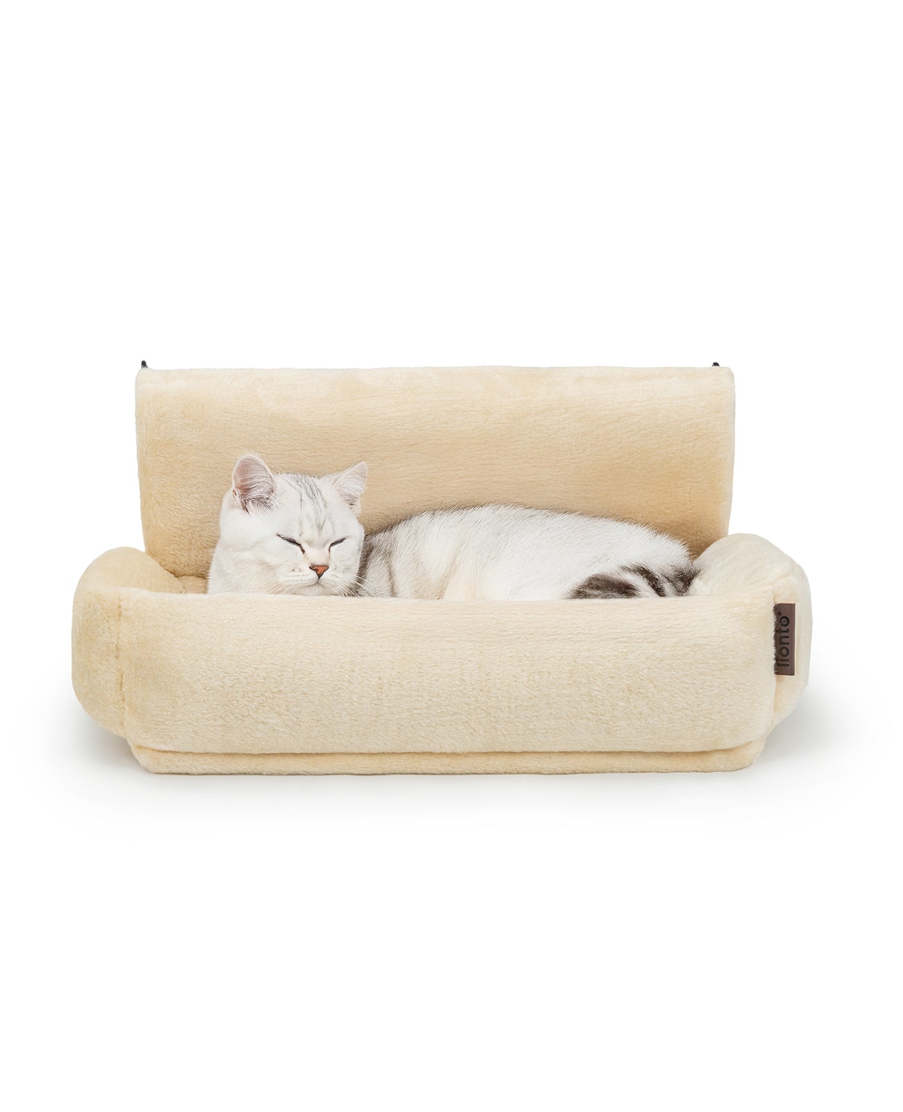 Lionto Katzenbettchen amaca gatto termosifone 55x36 cm beige