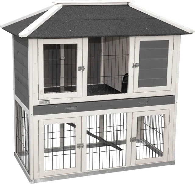 Kerbl Pet Villa casetta conigli esterno 2 piani legno