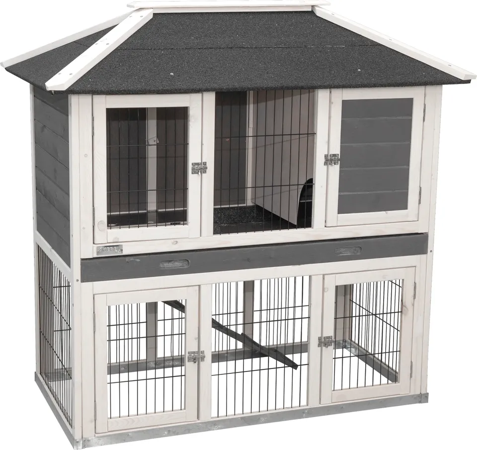 Kerbl Pet Villa casetta conigli esterno 2 piani legno