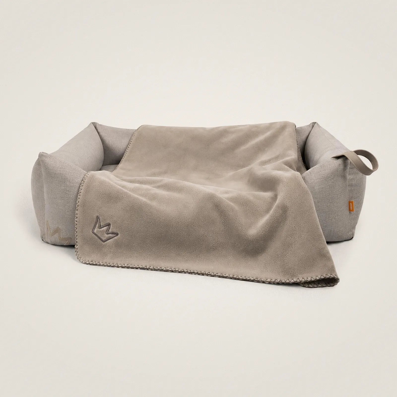 Rudelkönig Snori coperta pile cane grigio S/M