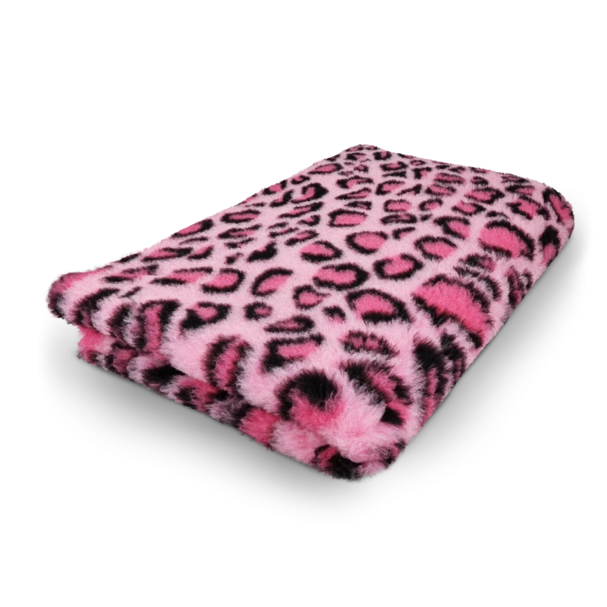 Toscani Vet Bed tappeto leopardo rosa pelo 28 mm