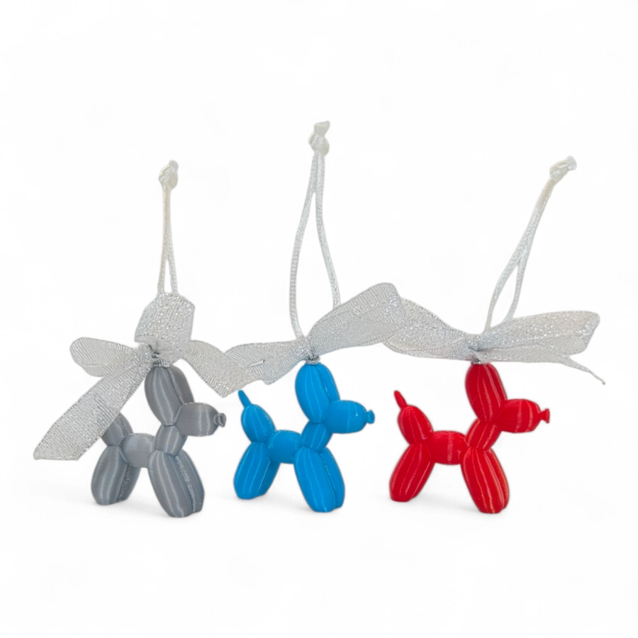 Toscani Gadget Addobbo Cagnolino Palloncino Portachiavi Natale