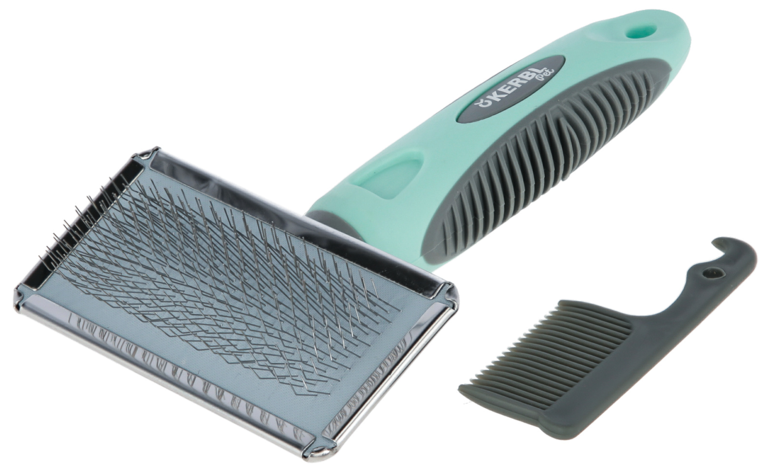Kerbl Pet Dog Care Soft Slicker Brush spazzola sottopelo morbida