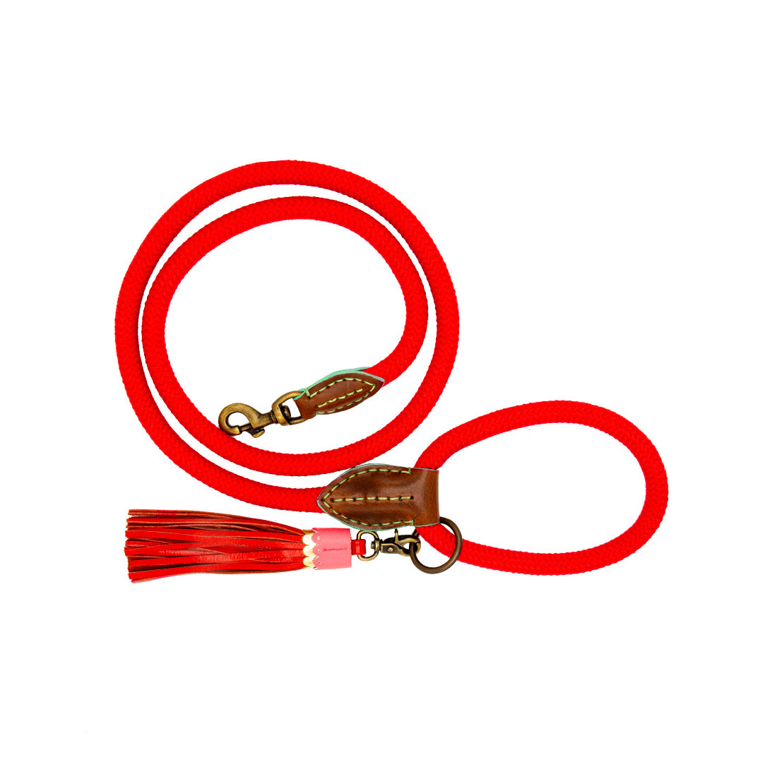Dog with a Mission Red Velvet ciondolo cane rosso one size