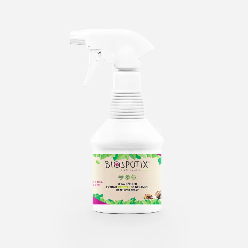 Biogance Biospotix Spray Repellente Cane al Geraniolo