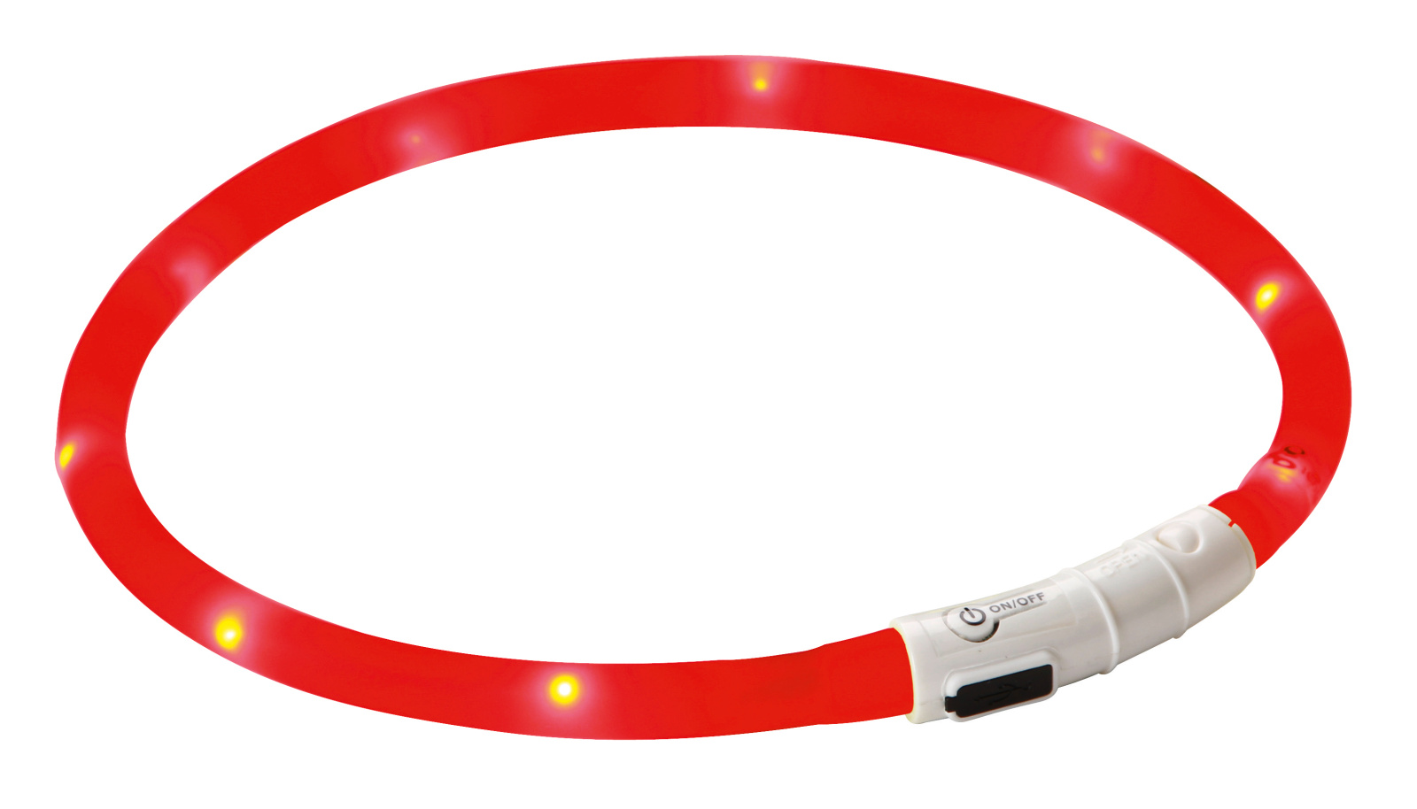 Kerbl Pet Maxi Safe LED Collar collare cane led ricaricabile USB