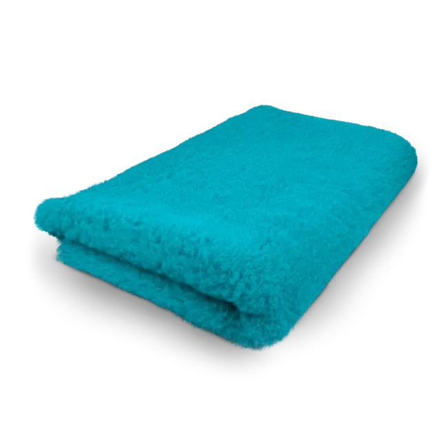 Toscani Vet Bed Tappeto Animali Smeraldo Morbido 28mm
