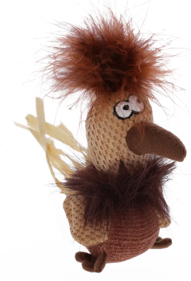 Kerbl Pet Safari Cockatoo gioco gatto piume con catnip