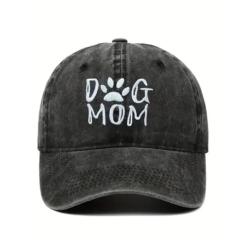 Toscani Gadget Cappellino Visiera Dog Mom Dog Dad Cotone