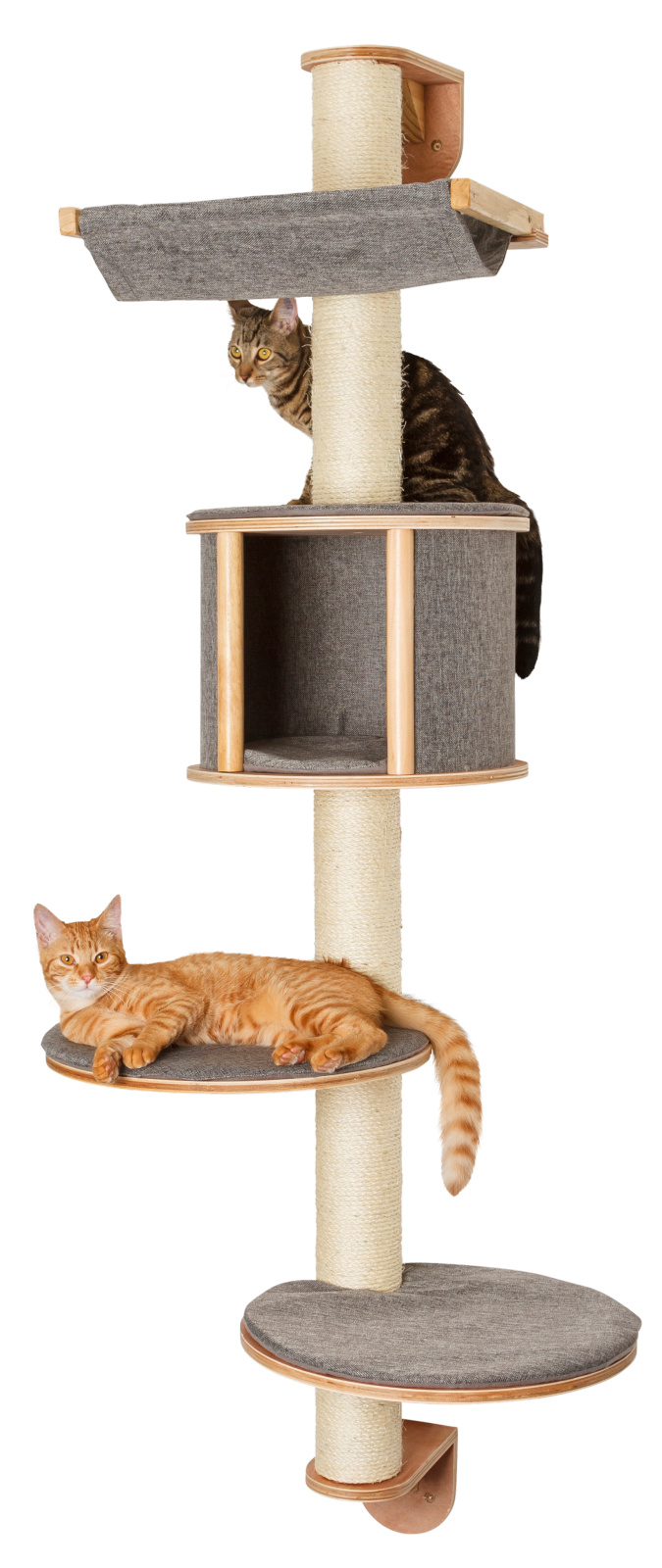 Kerbl Pet Dolomit Tofana Tiragraffi parete gatto grigio