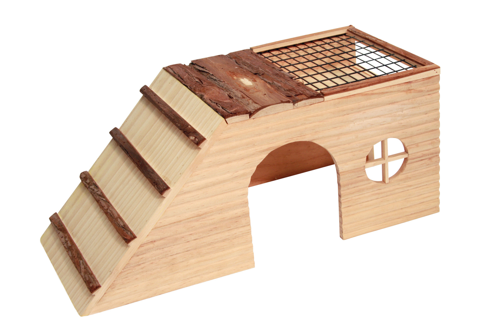Kerbl Pet Rodent House casetta legno roditori con rampa