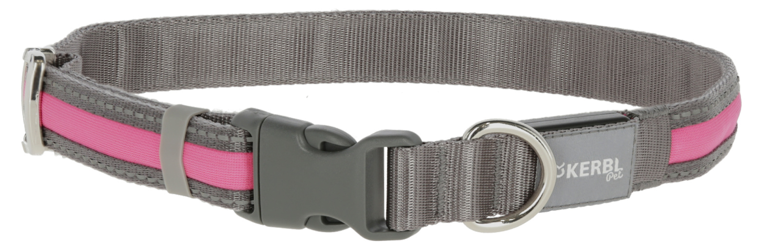 Kerbl Pet Flashing Collar Collare LED USB Rifrangente