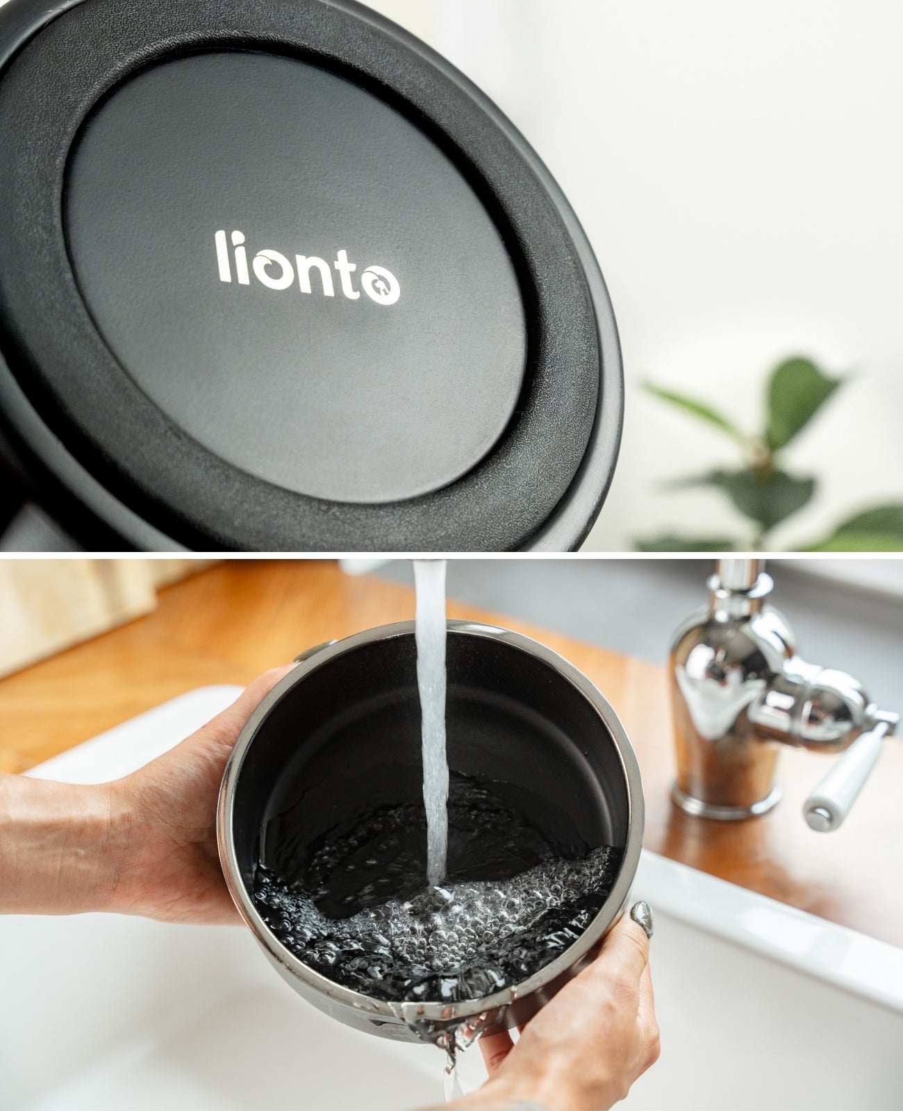 Lionto Katzennapf ciotola per gatti acciaio inox antiscivolo