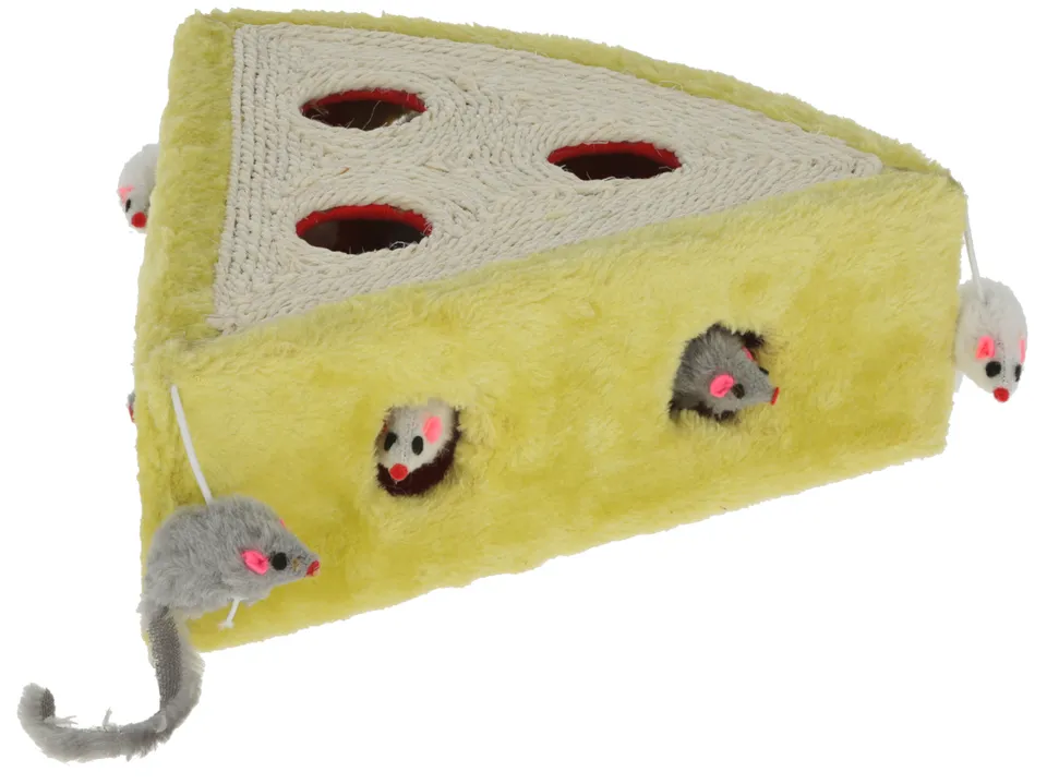Kerbl Cat Toy Sisal Toy Cheesy gioco gatto sisal