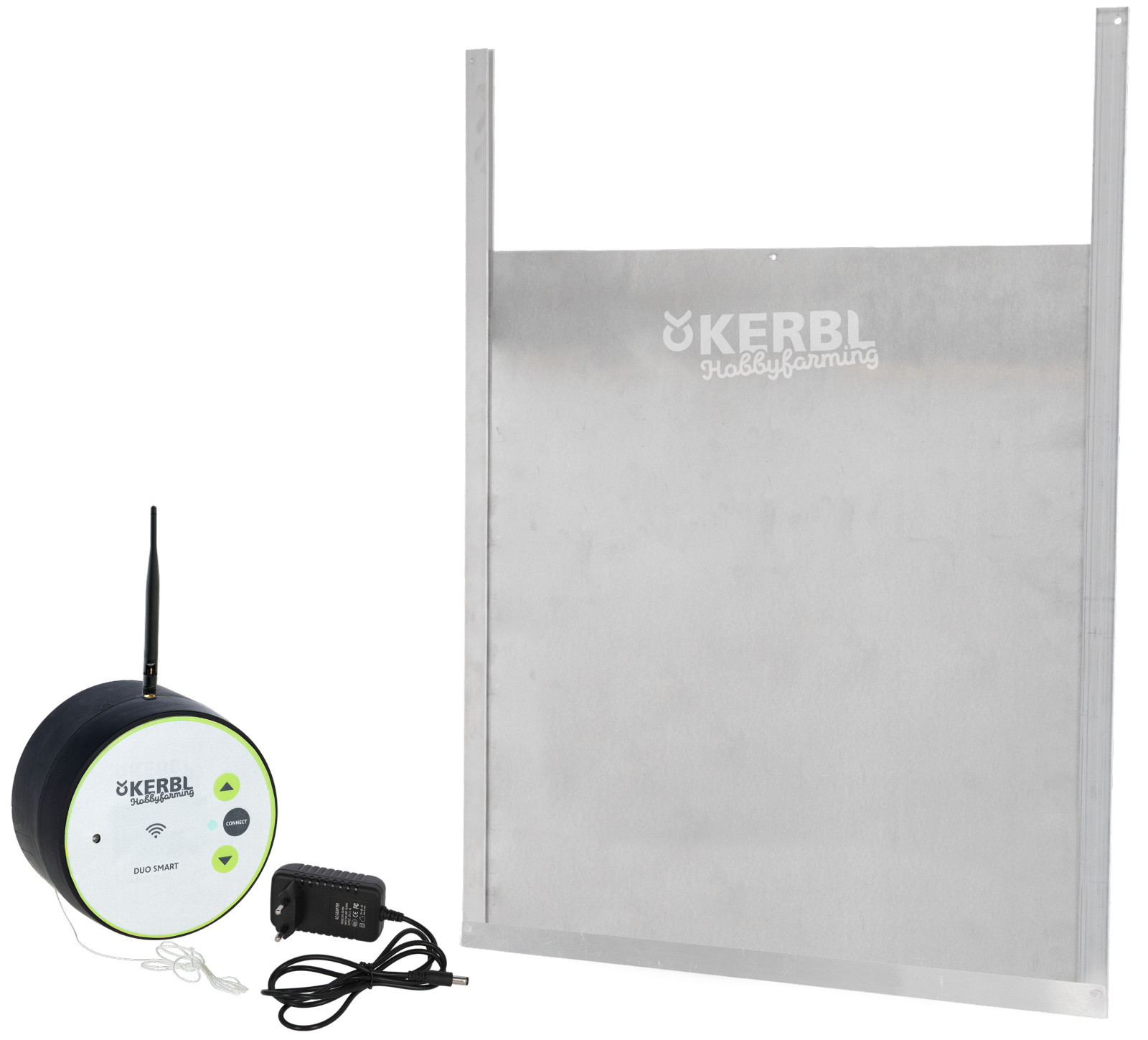 Kerbl Pet Duo Smart porta automatica per pollaio con app