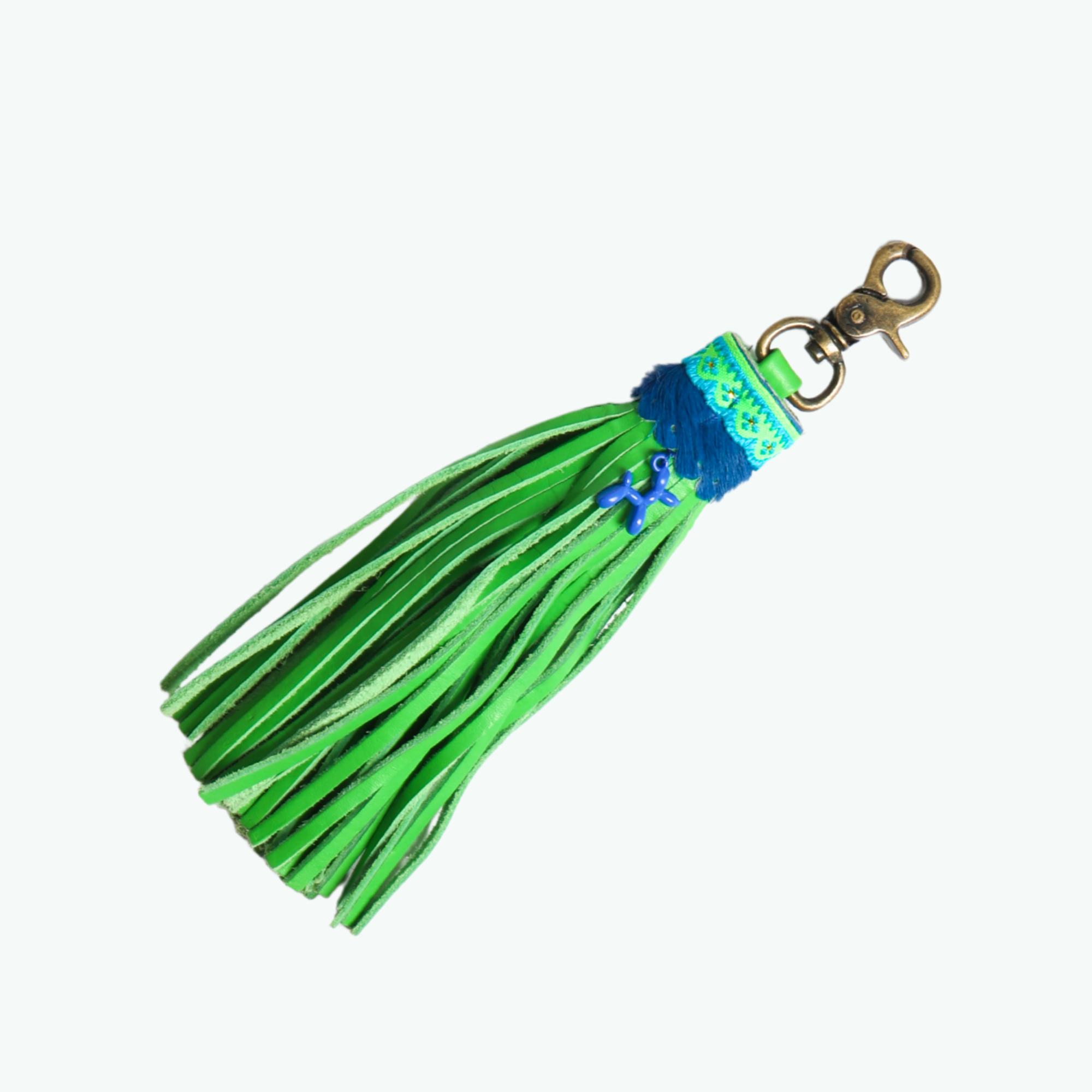 Dog with a Mission Zula Charm Ciondolo Guinzaglio Verde