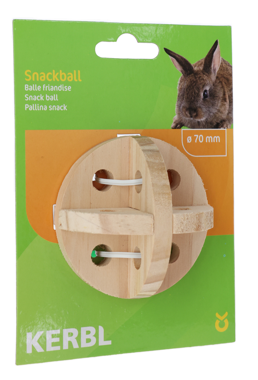 Kerbl Pet Play Snack Ball palla snack per roditori