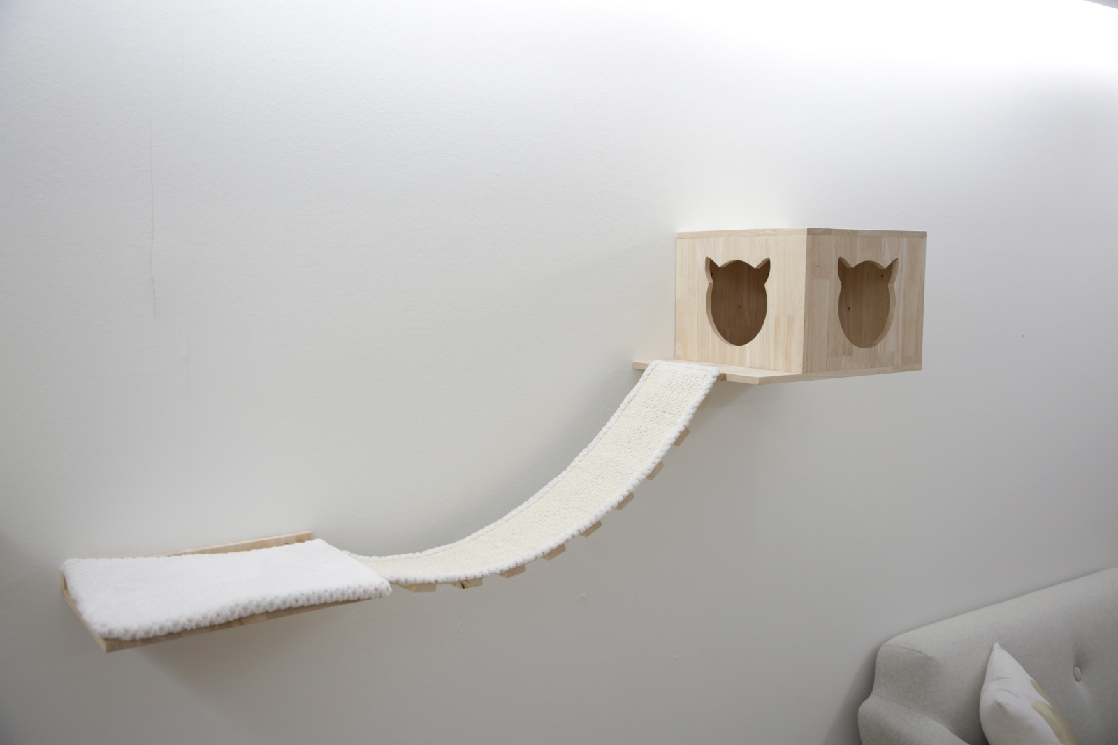Kerbl Pet Anden parete arrampicata gatto in legno