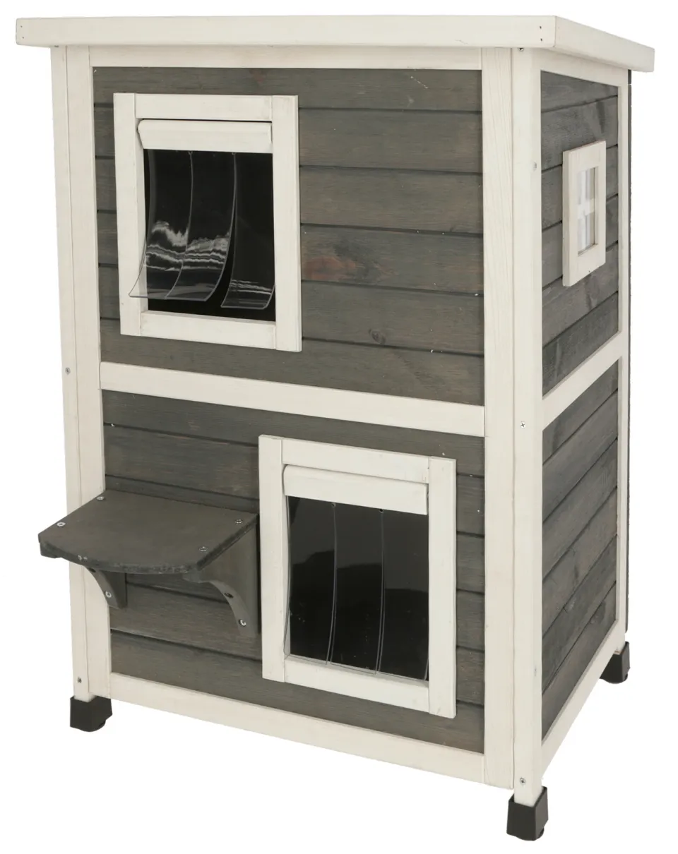 Kerbl Family Cat House casetta gatto esterno 2 piani