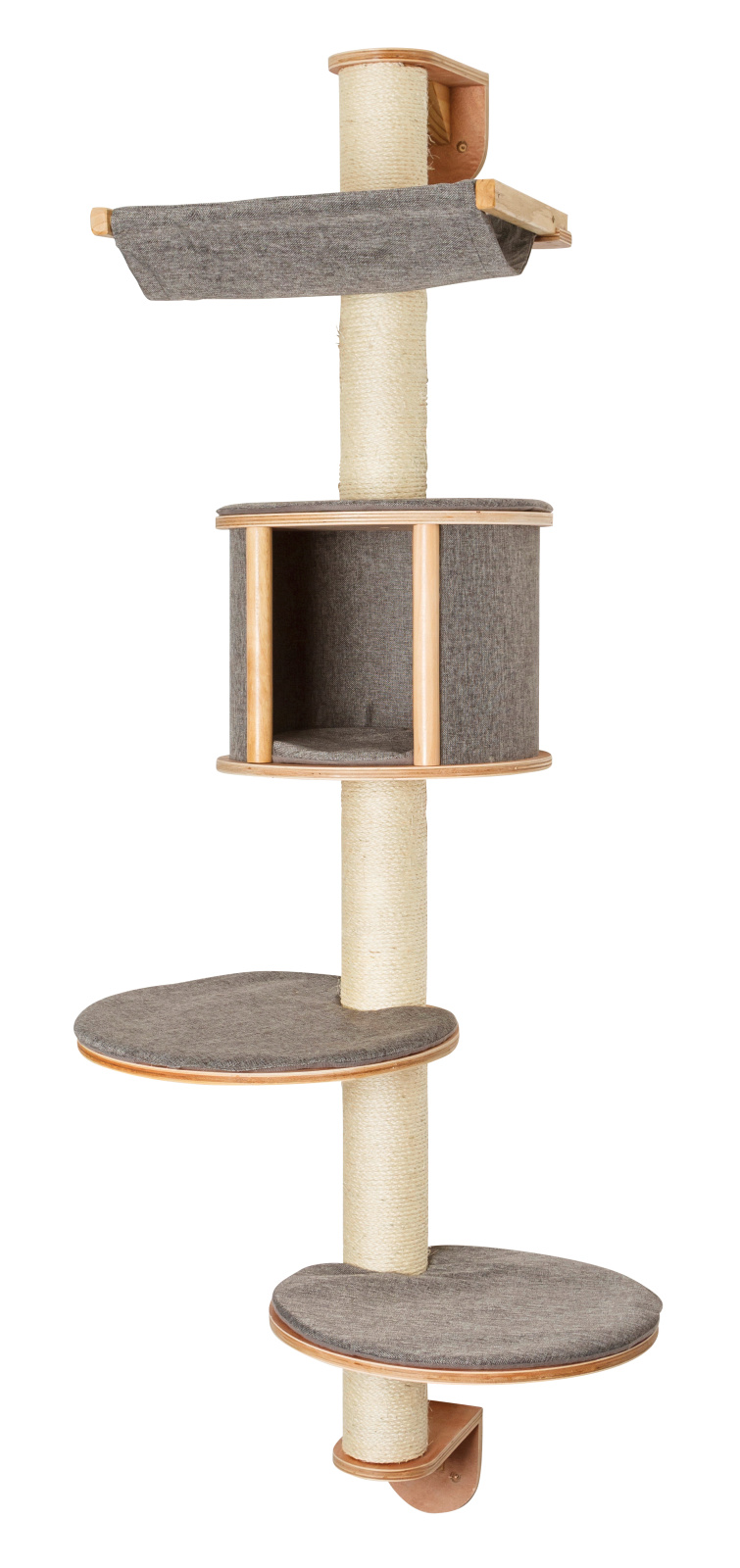Kerbl Pet Dolomit Tofana Tiragraffi parete gatto grigio