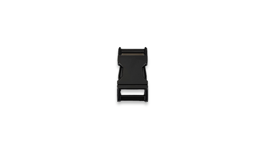 Toscani Chiusure clip full metal collari nere 20 mm