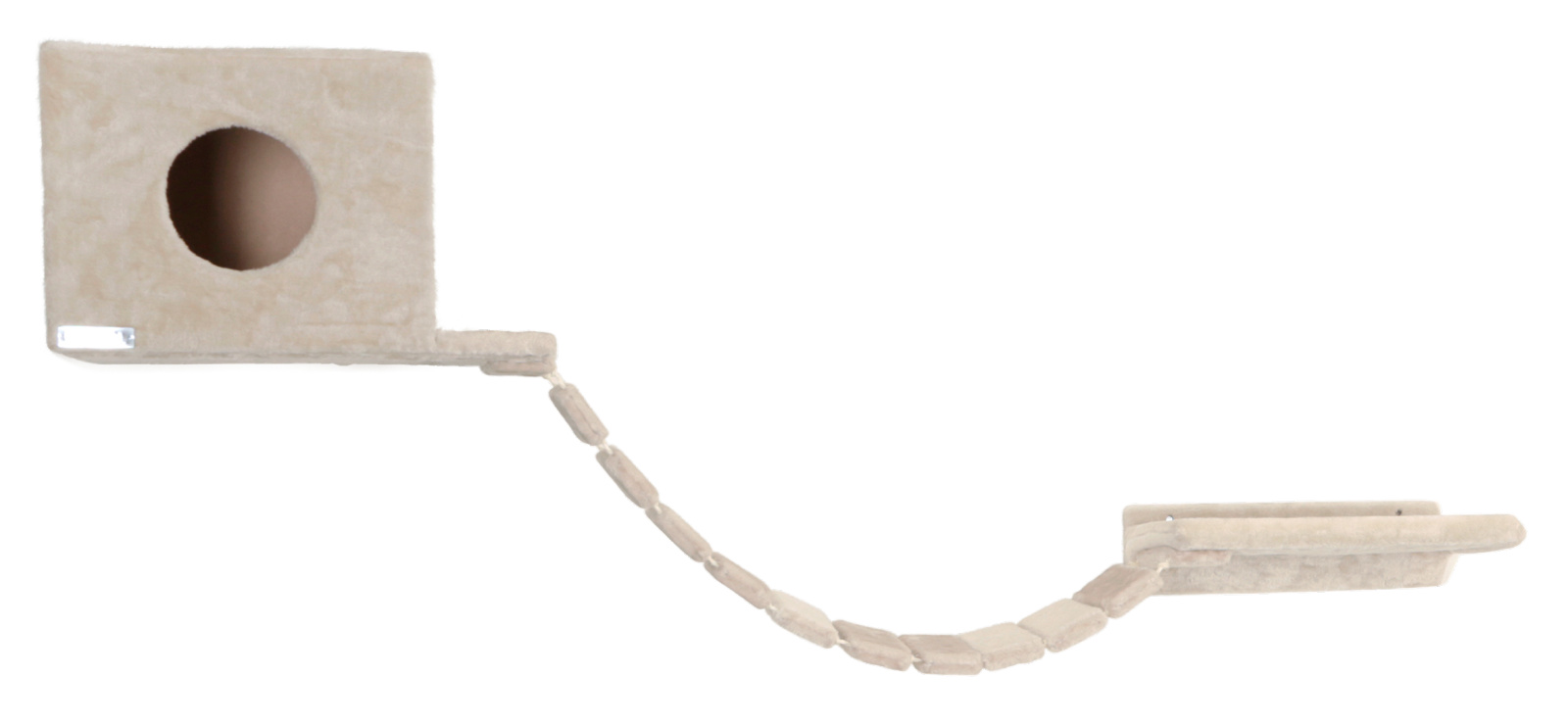 Kerbl Cat Scratch Mount Everest parete arrampicata legno 6 elementi