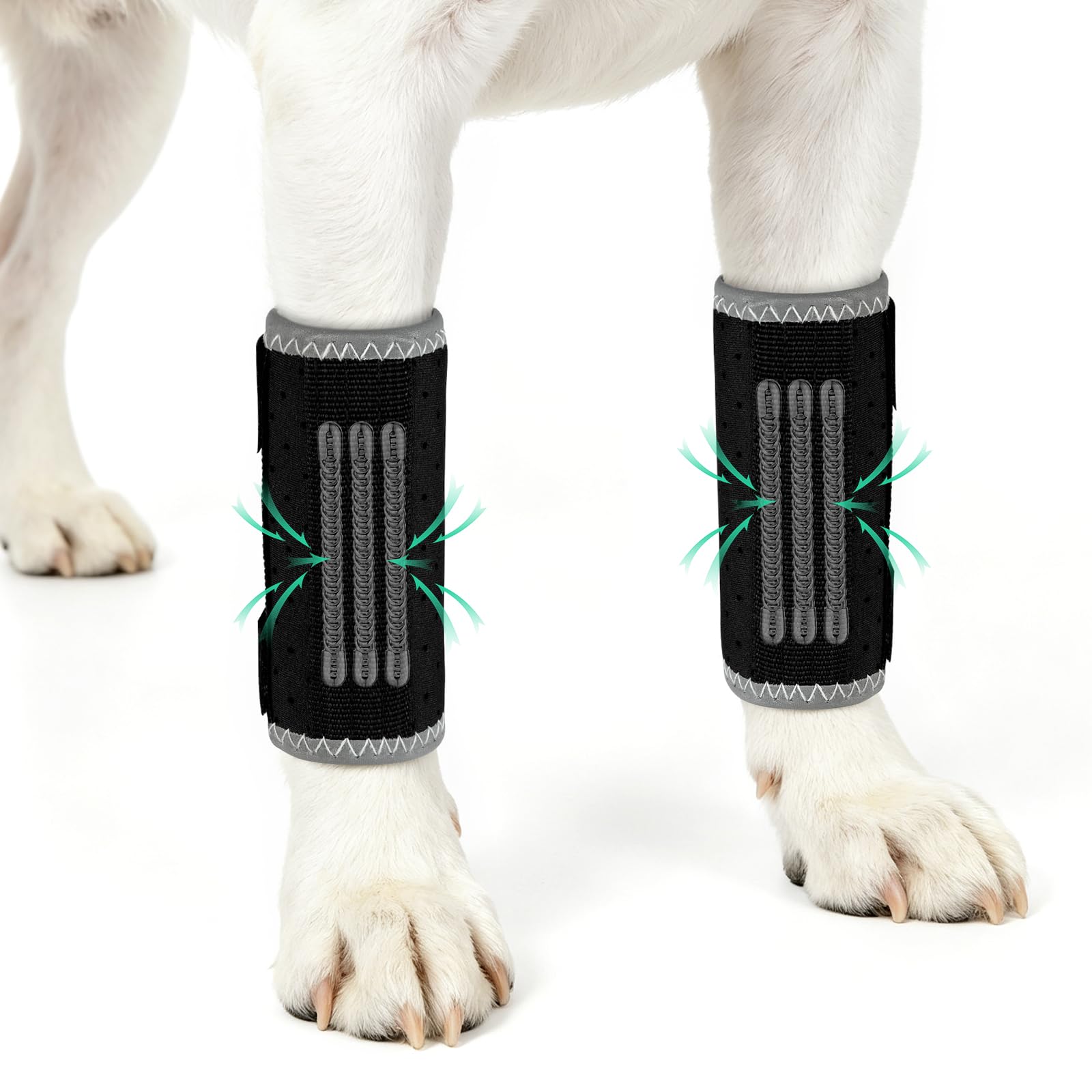 Ohcozzy Ginocchiere per Cani S 2 pezzi anti-leccamento