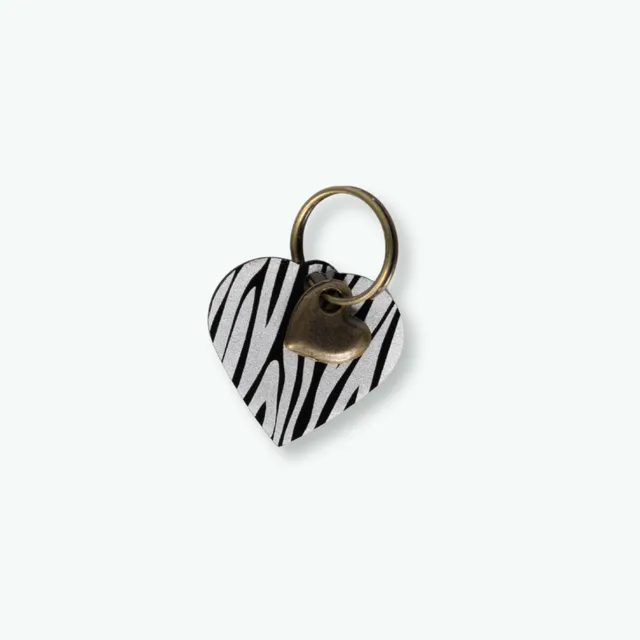 Dog with a Mission Medaglietta Cane Cuore Zebra S Incisa