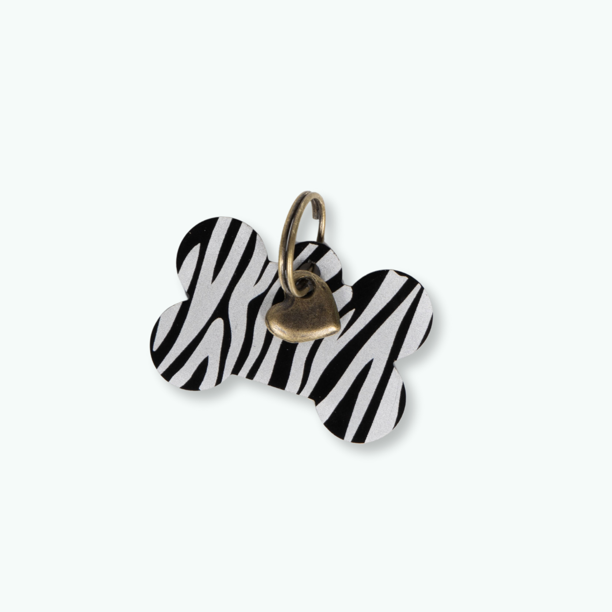 Dog with a Mission Zebra Medaglietta Cane Osso L Incisa