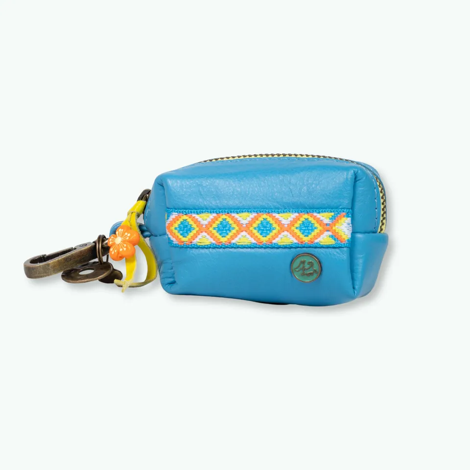 Dog with a Mission Aloha Porta Sacchetti Cane Blu Oceano