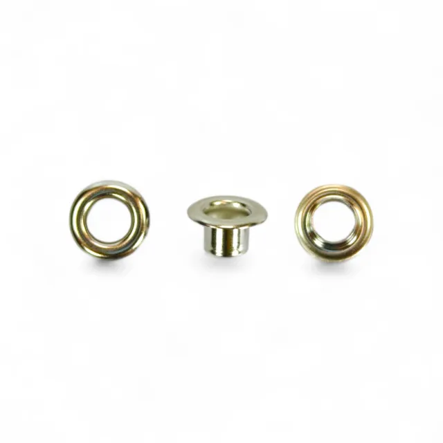 Toscani Rivetti e borchie occhiello metallo argento