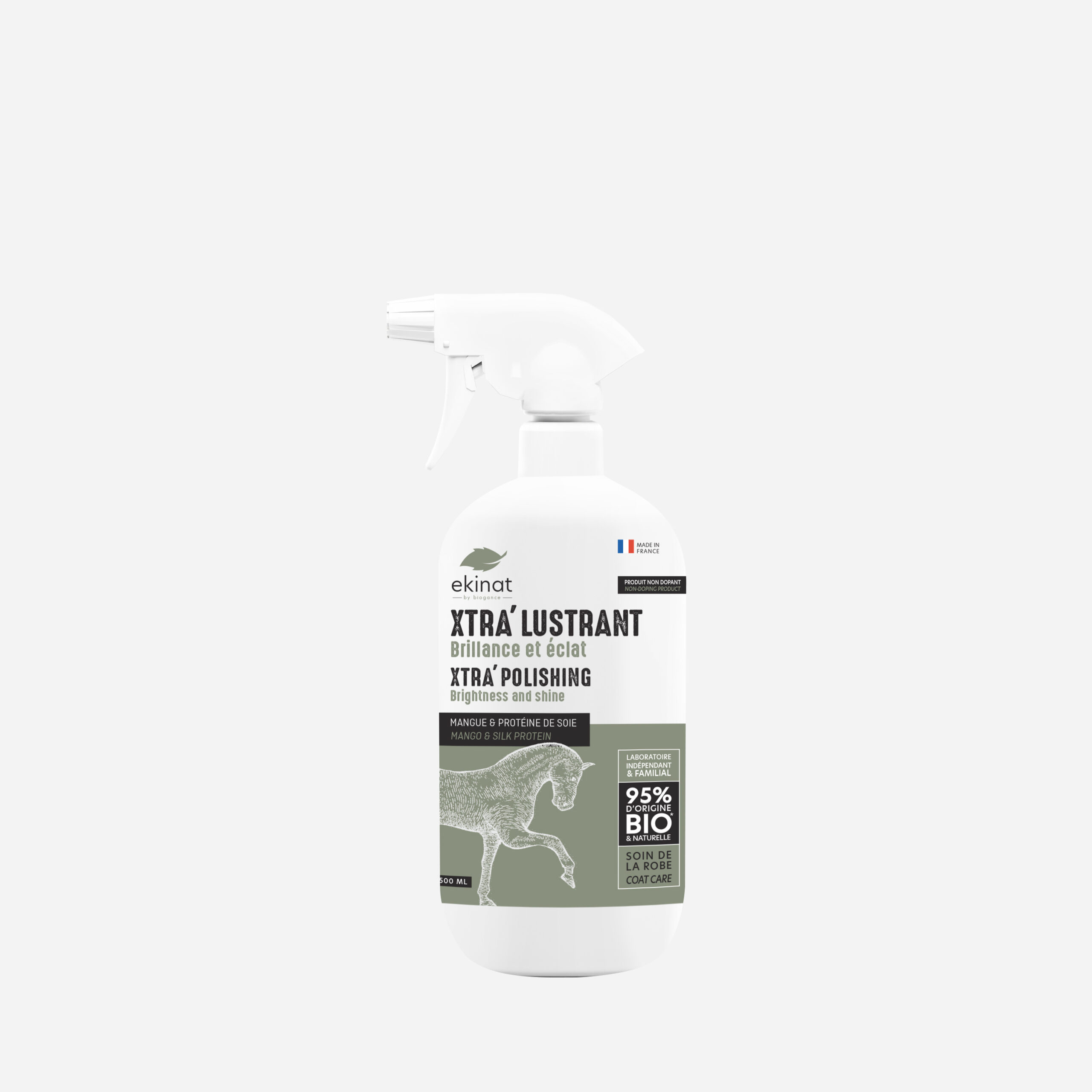 Ekinat Xtra’Lustrant spray cavallo mango e seta