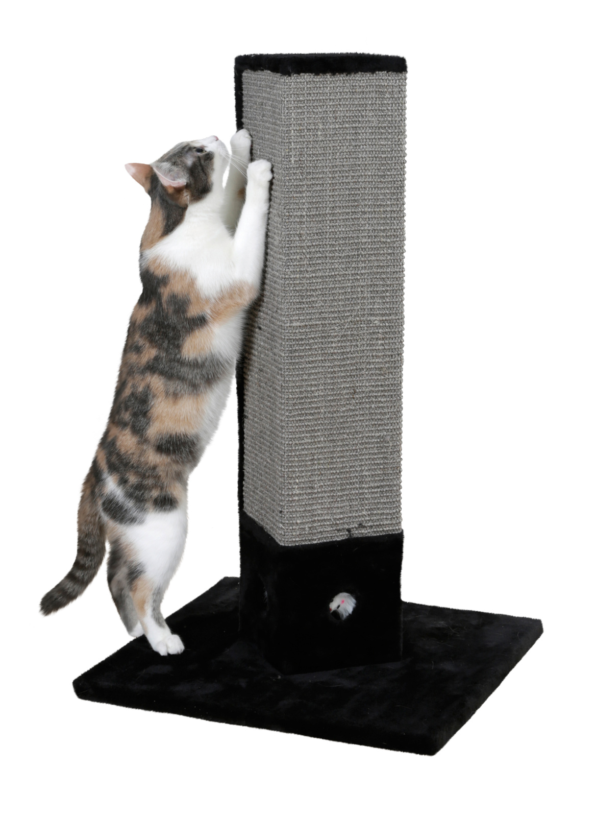 Kerbl Pet Cat Scratch tiragraffi 4 angoli sisal con topini