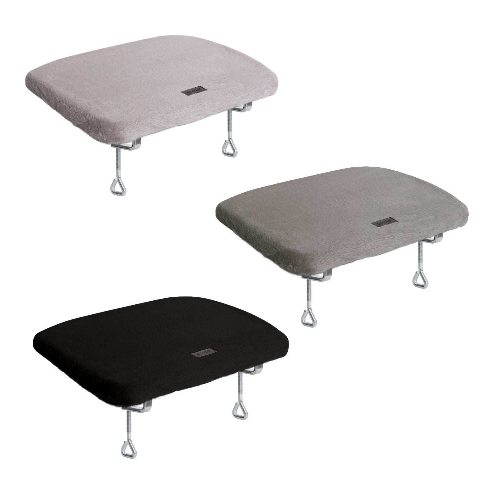 Lionto Lettino Finestra 35x50 cm Cuccia Gatti Grigio Chiaro