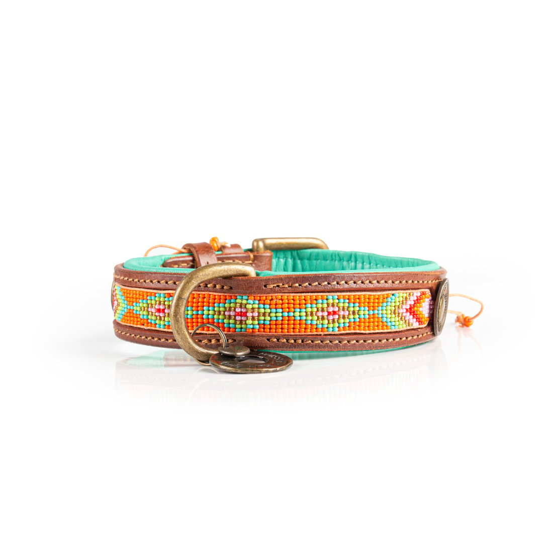 Dog with a Mission Tiger Lily Collare Cane L Arancione 40-47 cm