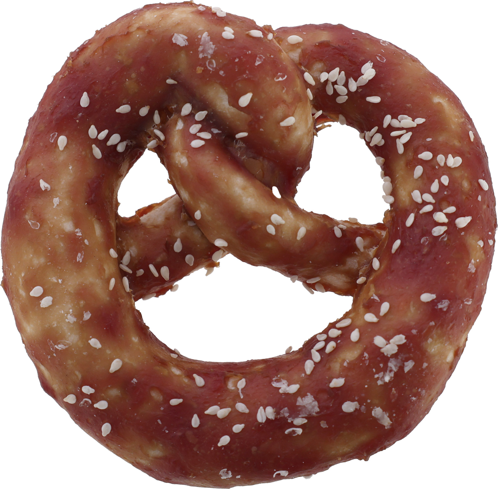 Kerbl Pet Pretzel snack cane anatra sesamo masticativo