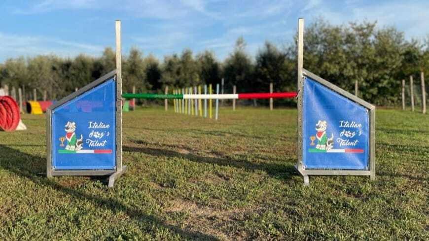 Toscani Gadget Antine Personalizzate Salti Agility Cane Mesh
