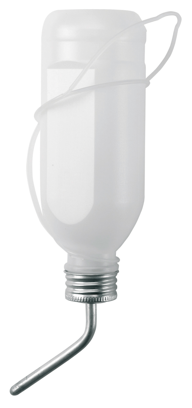 Kerbl Pet Bottiglia Beverino Conigli Tubo Alluminio con Gancio