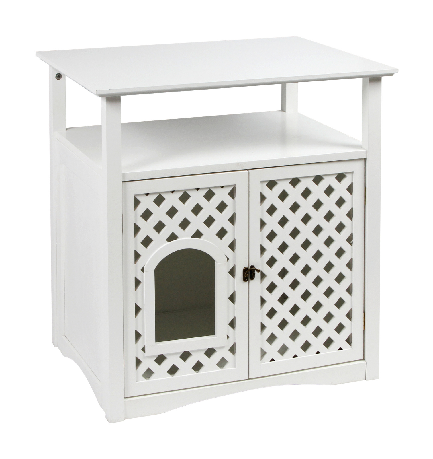 Kerbl Helena mobile lettiera gatto legno 54x38