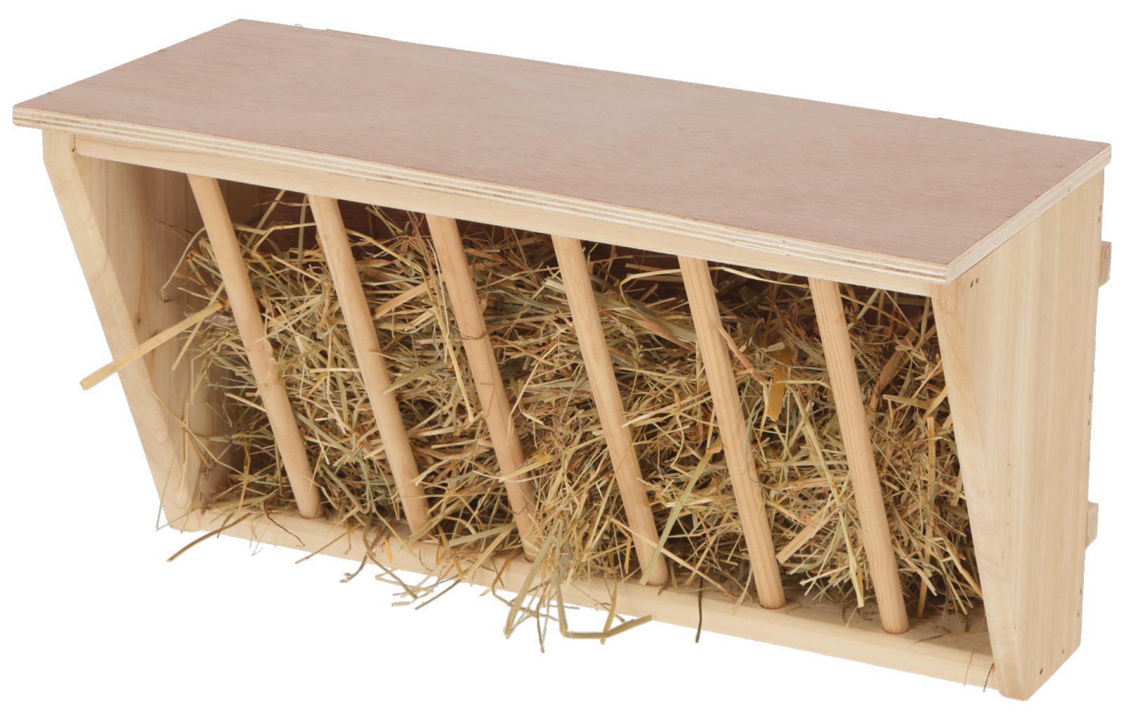 Kerbl Rastrelliera Fieno Legno 25x17x20 per Conigli