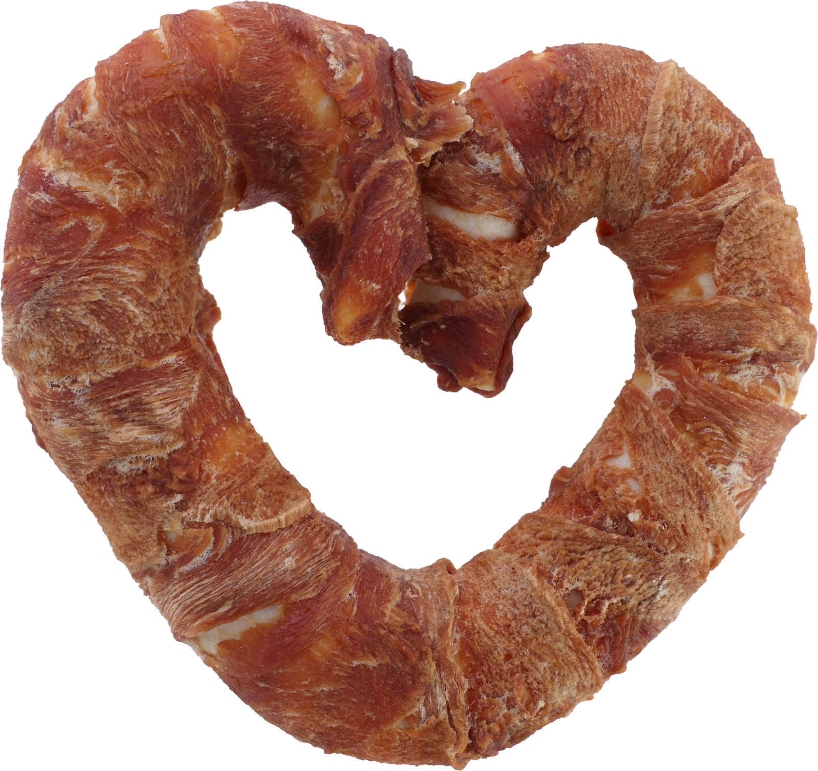 Kerbl Pet Rawhide Heart snack cane cuore pollo magro