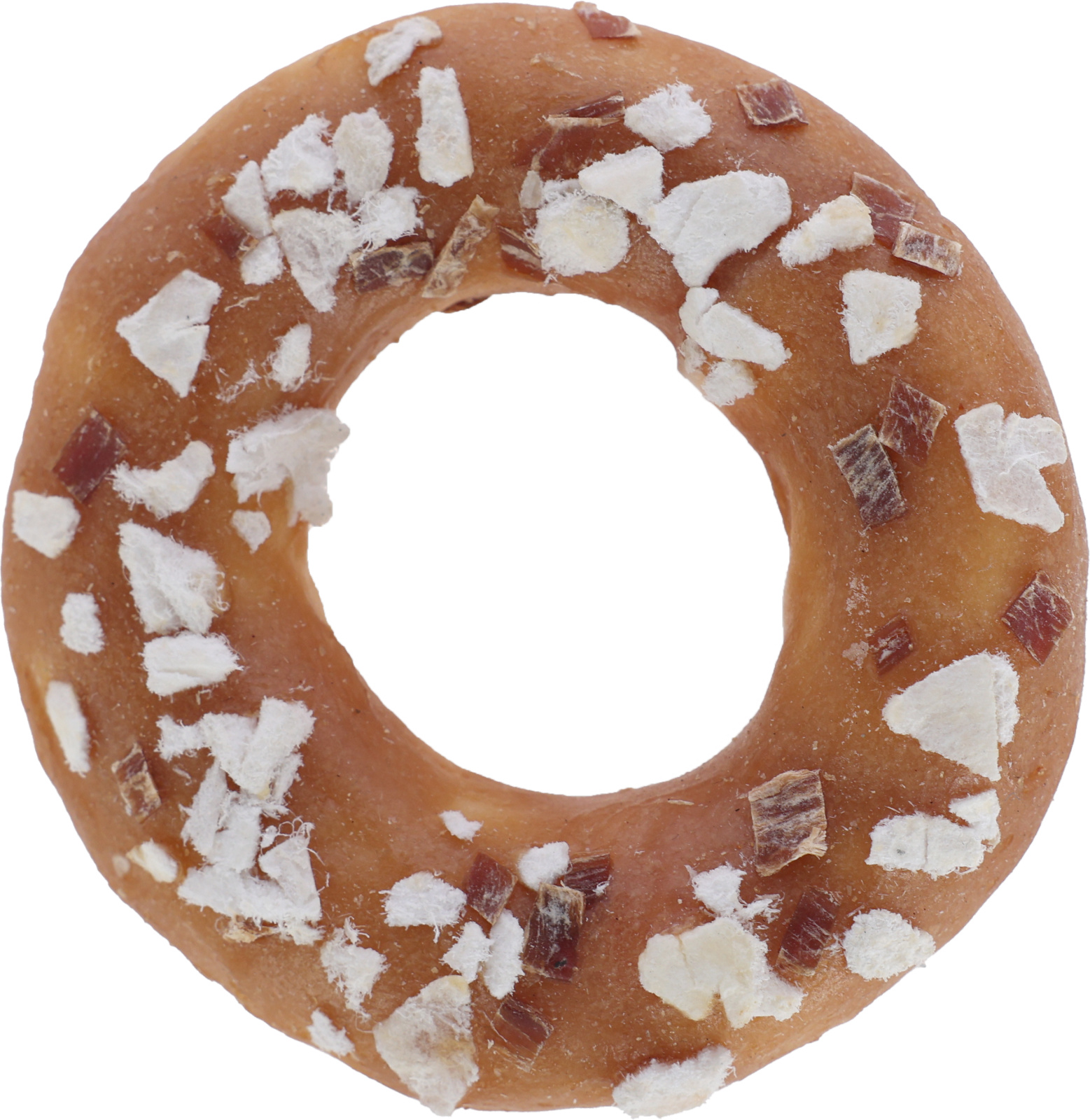 Kerbl Rawhide Donut snack cane pollo magro