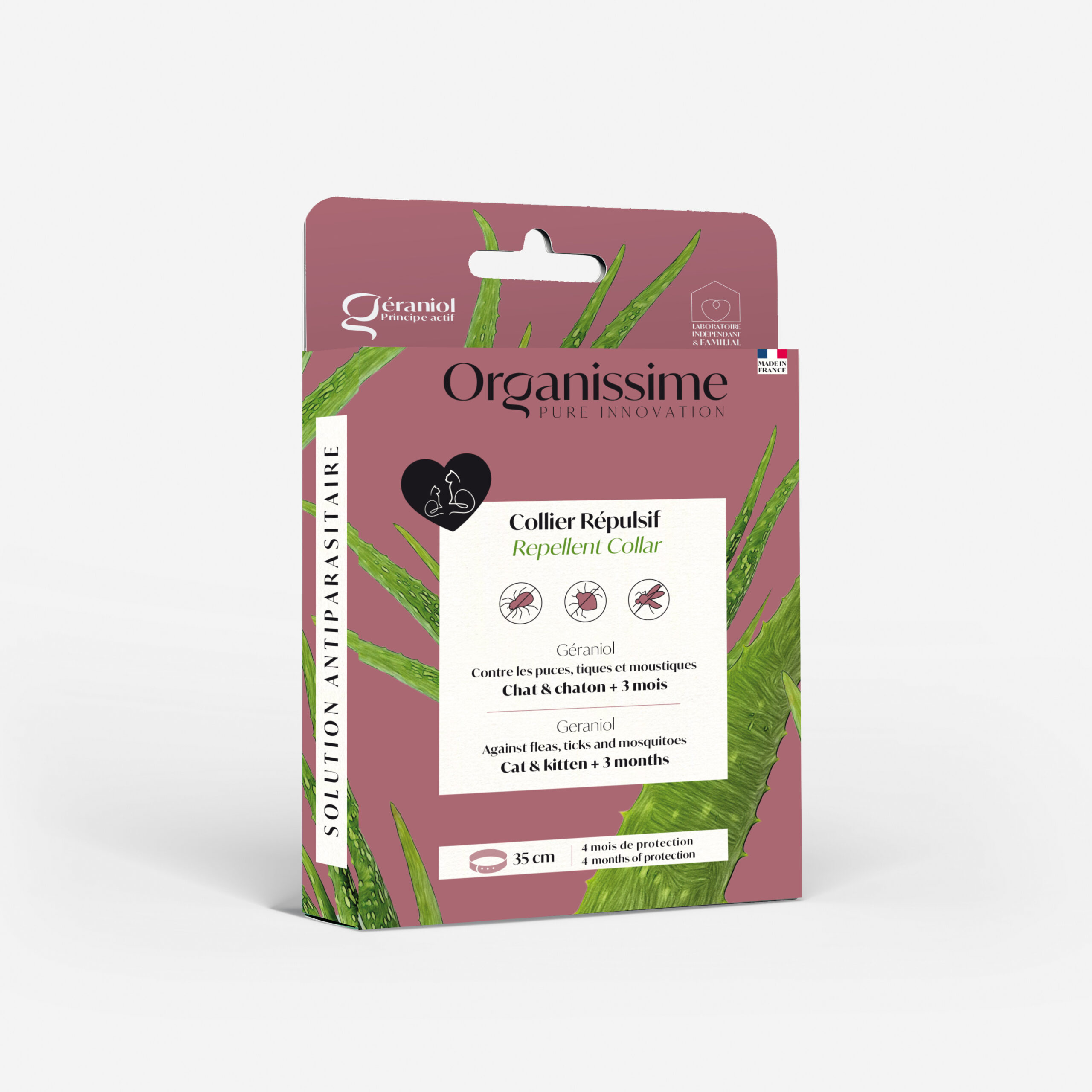 Biogance Organissime collare gatto repellente geraniolo