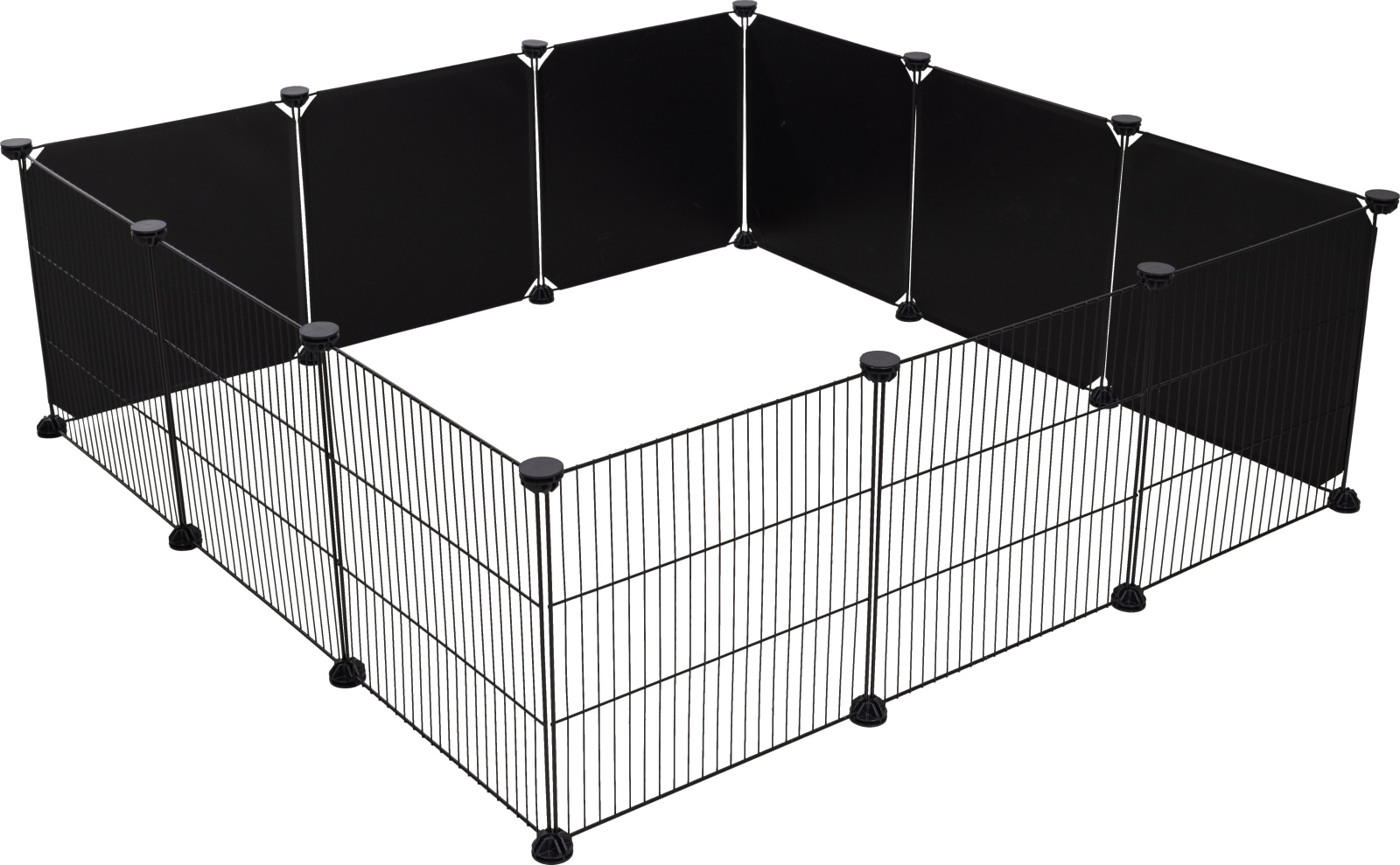 Kerbl Recinto Elementi Parete Plastica Roditori 6 Pezzi