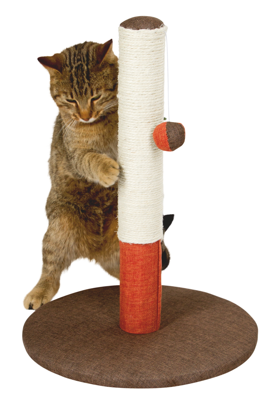 Kerbl Pet Opal Basic tiragraffi gatto sisal base 37 cm con pallina