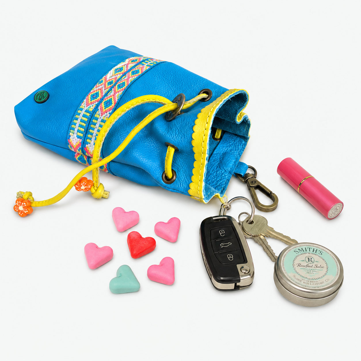 Dog with a Mission Aloha sacchetto premi cane blu oceano