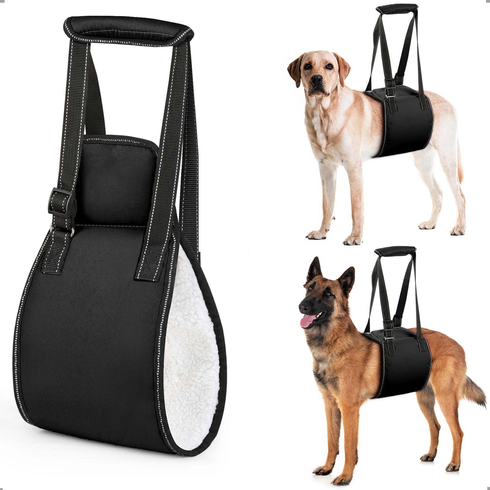 OHCOZZY Pettorine pettorina supporto posteriore cane S grigio