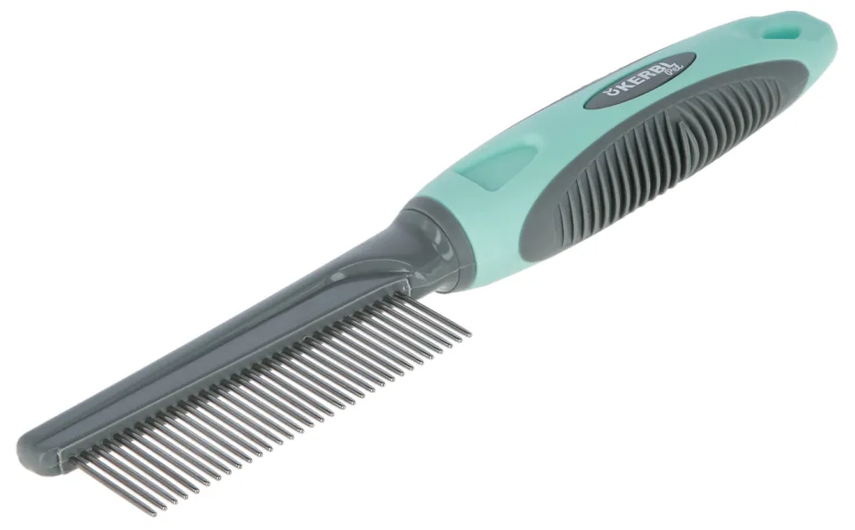Kerbl Pettine Pelo Cane Gatto Denti Arrotondati