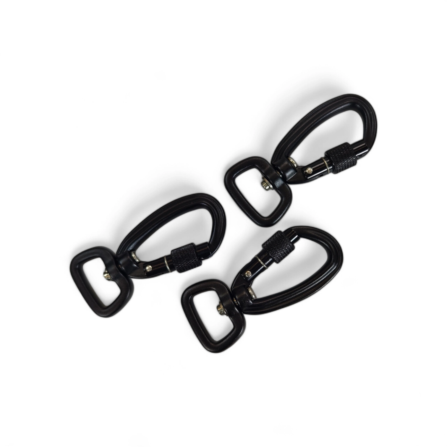Toscani Moschettoni Sicurezza vite alluminio 6,9 cm