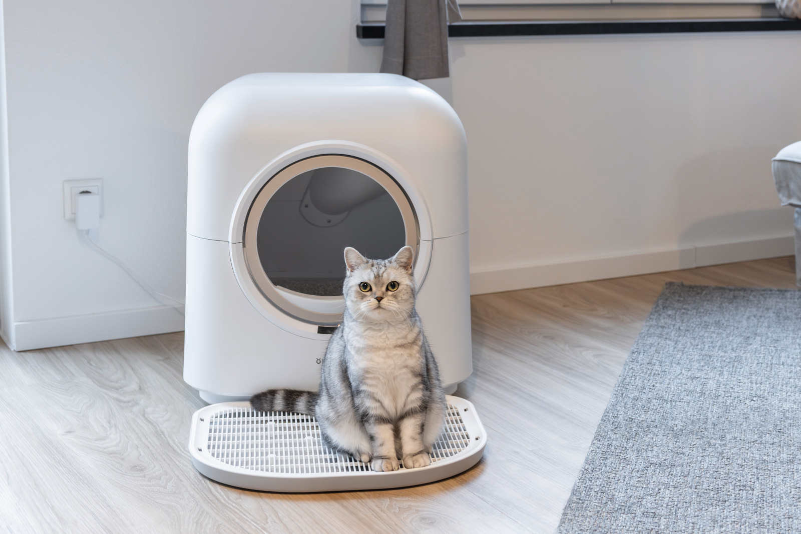 Kerbl Pet Smart Cat Litter Box lettiera autopulente app 6 L